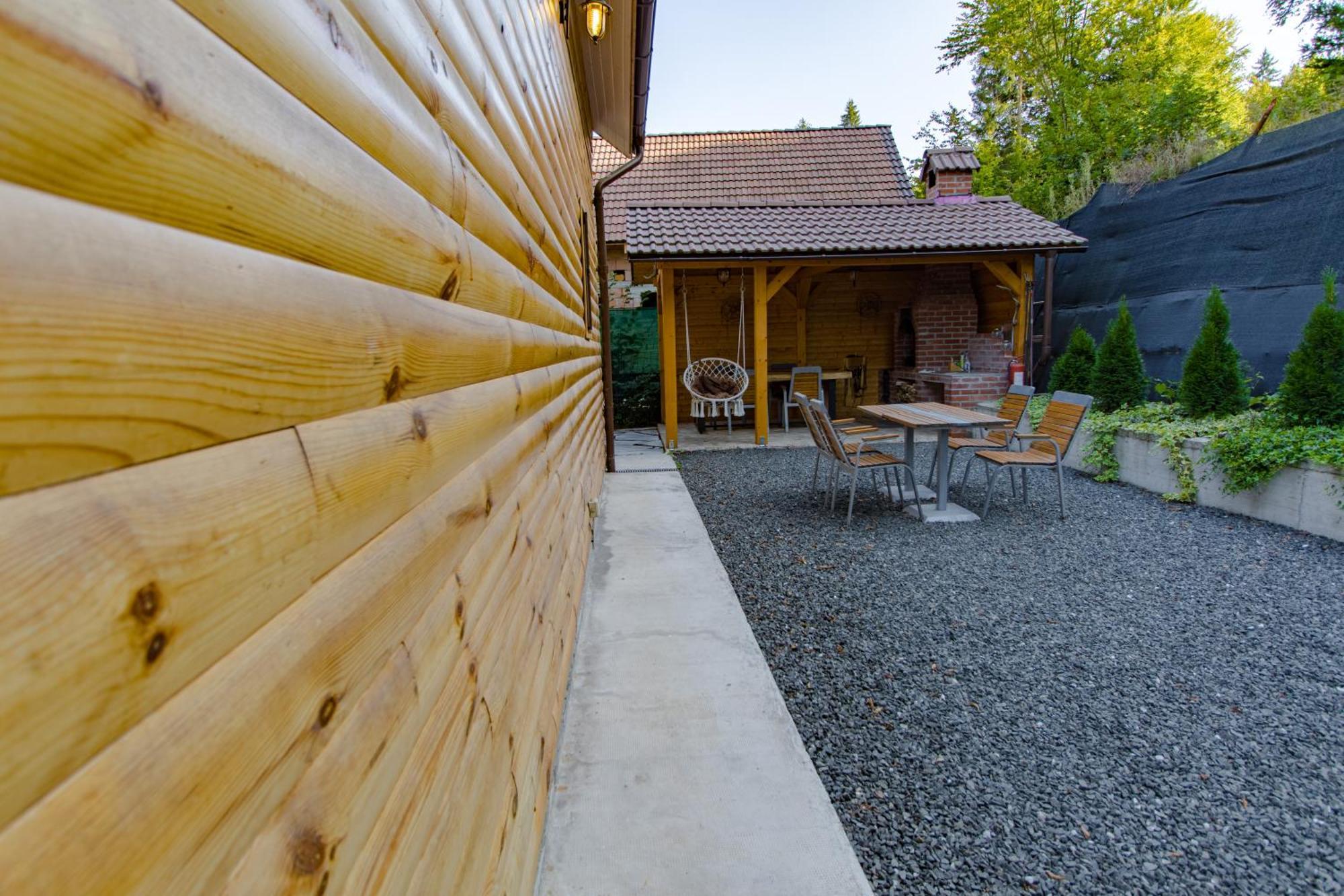Bear'S Lair Chalet Porumbacu de Sus Exterior photo