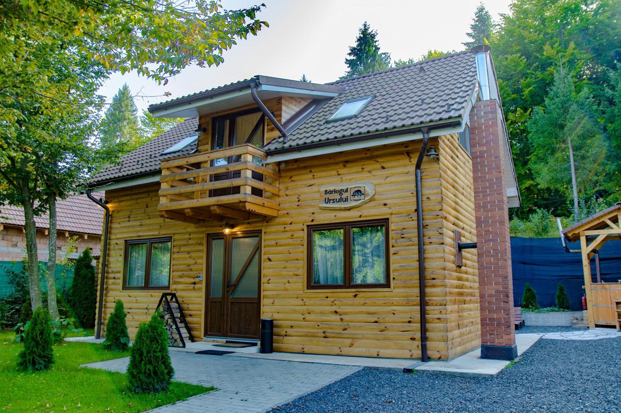 Bear'S Lair Chalet Porumbacu de Sus Exterior photo